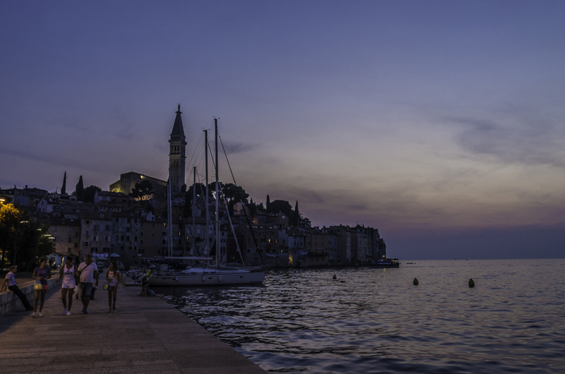 Istrien: ROVINJ> Blaue Stunde