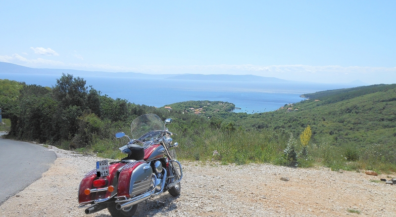 Istrien : SvMARINA > Blick auf Kvarner Bucht