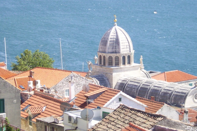 Dalmatien: SIBENIK - Altstadt - Kathedrale des Heiligen Jakob