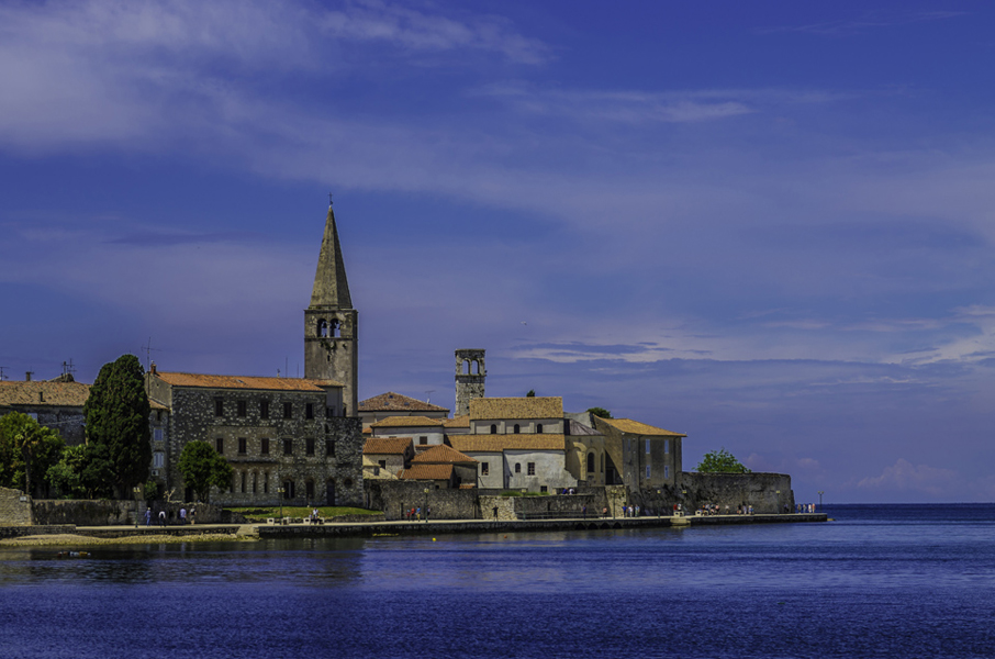 Istrien: POREC> Skyline