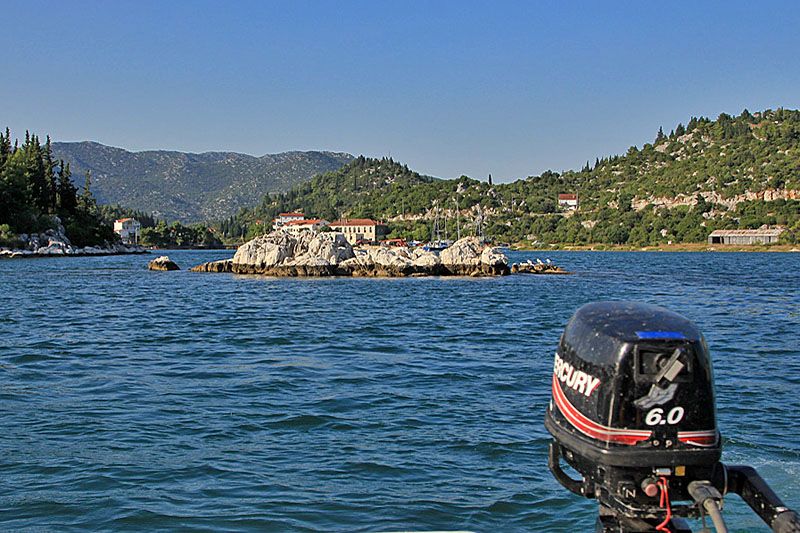 Dalmatien: BACINA > Bootsausflug im Kanal von Ploce
