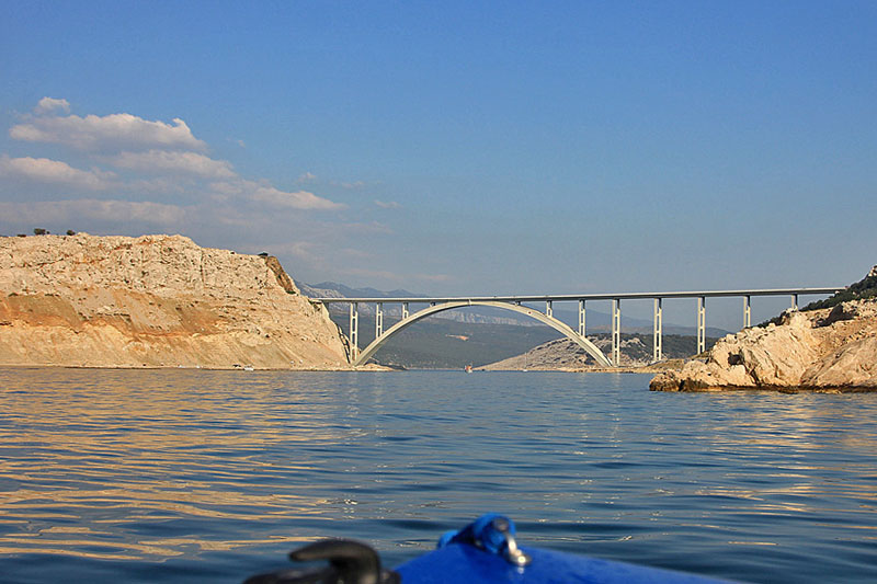 Kvarner: OMISALJ auf OTOK KRK > Bootsfahrt