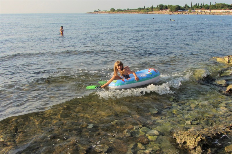 Istrien: NOVIGRAD > Ahoi auf hoher See