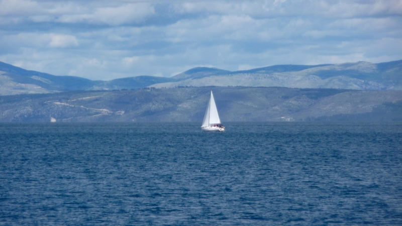 Dalmatien: HVAR> Fährausblick