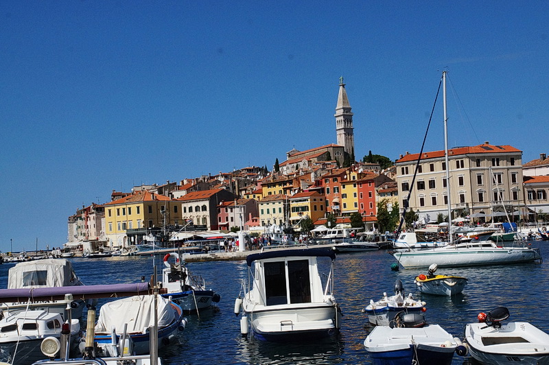 Istrien: ROVINJ > Stadthafen