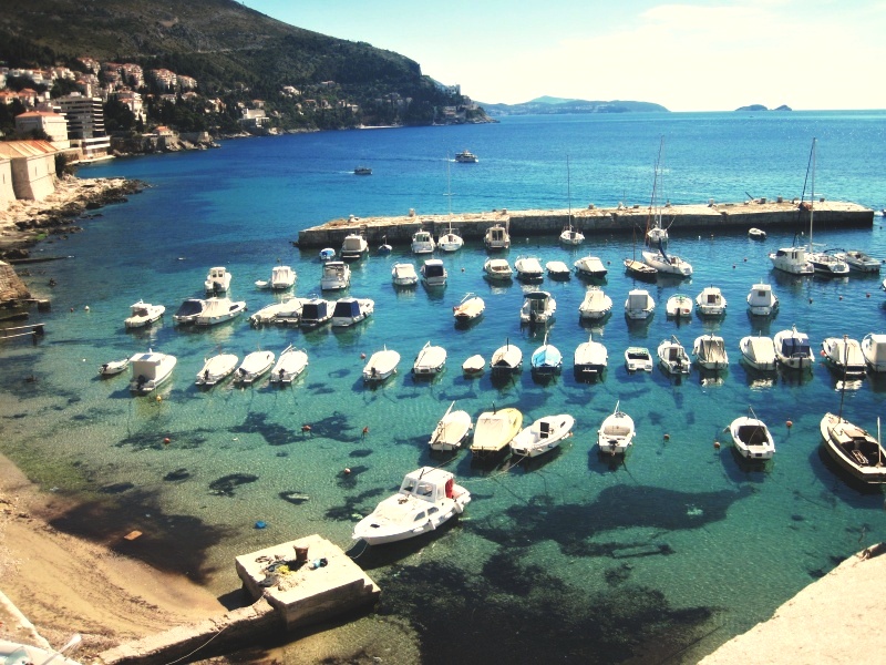 Dalmatien: DUBROVNIK, Alter Hafen