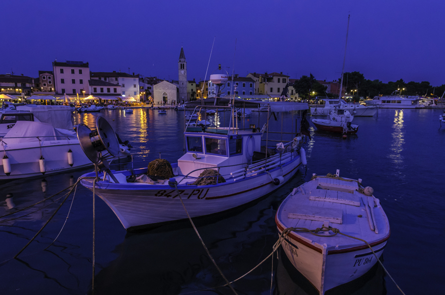 Istrien: FAZANA> Im sicheren Hafen