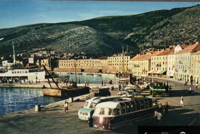 Kvarner: SENJ > Hafen 60er Jahre