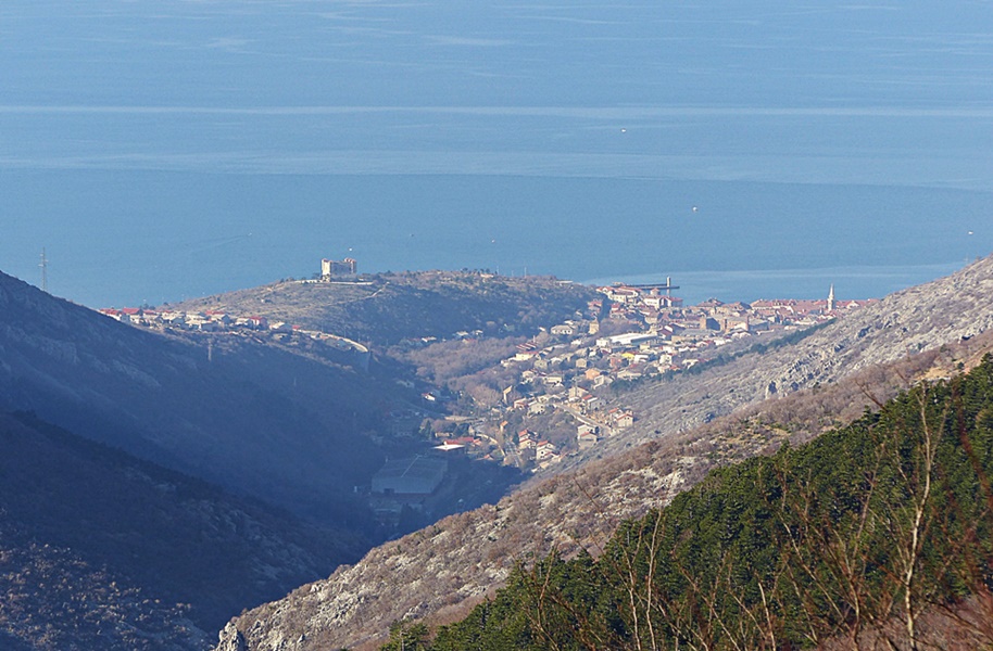 Kvarner>Senj im Winter