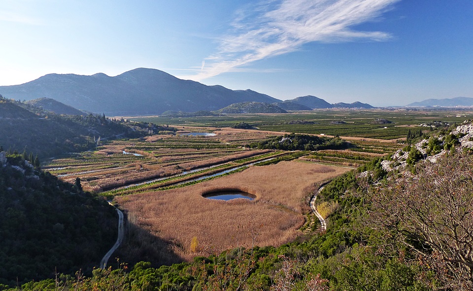 Süddalmatien>Winter im Neretva Delta