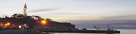 Rovinj bei Nacht