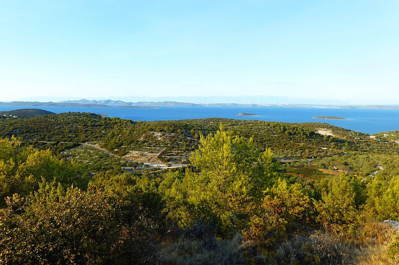 Dalmatien: DUGI OTOK > Ausblick vom Kozenjak