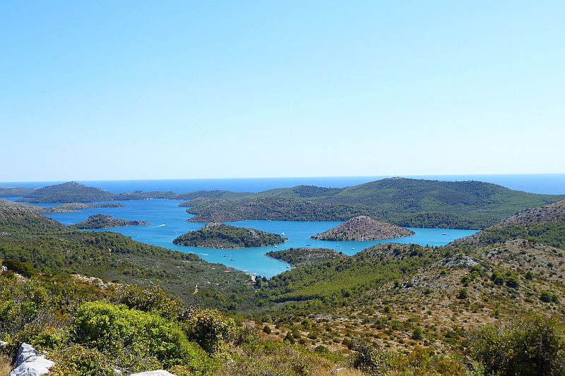 Dalmatien: DUGI OTOK > Ausblick vom Celinjak