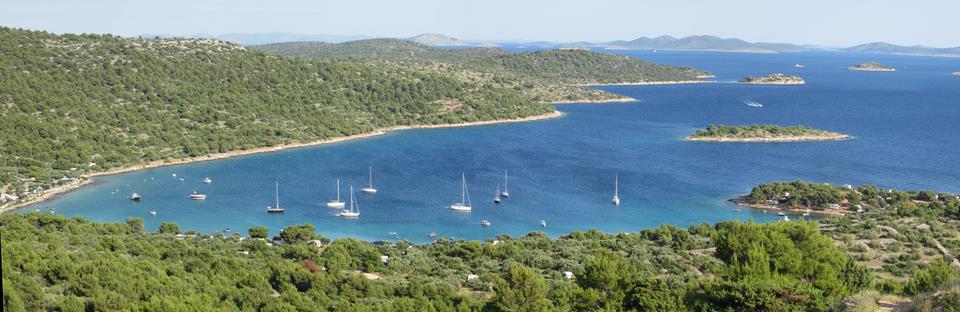 Dalmatien: OTOK MURTER - Kosirina Bucht