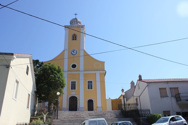 Kvarner: HRELJIN > Kirche des Heiligen Georg.