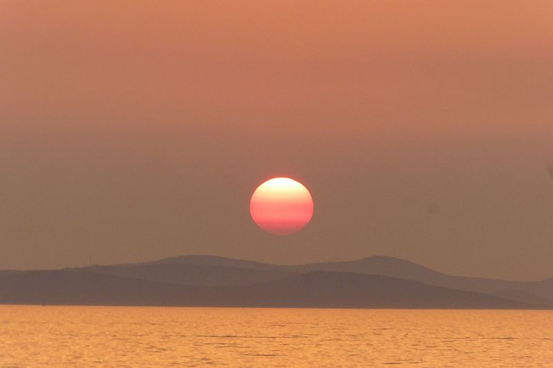 Dalmatien: ZADAR > Sonnenuntergang