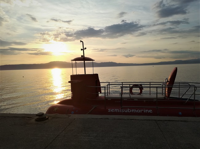 KVARNER: Krk> Njivice> Sonnenuntergang