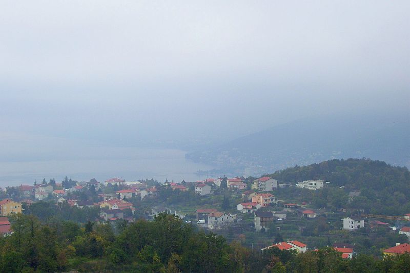 Kvarner: KASTAV > Ausblick auf Opatija
