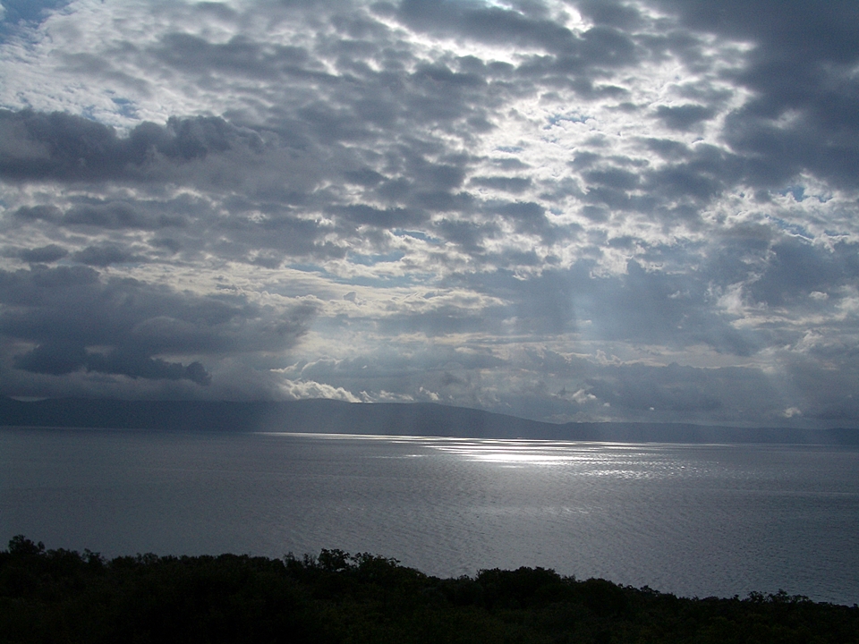 Kvarner: INSEL CRES > Gewitterwolken