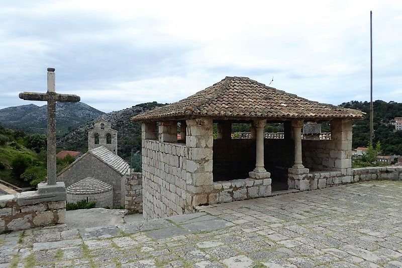 Dalmatien: LASTOVO > Loggia