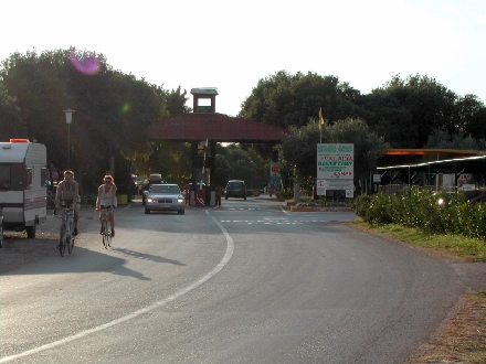 Rovinj Camping Valalta (Einfahrt)