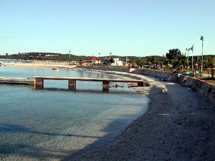 Rovinj Valalta (Strand in Richtung Limski)