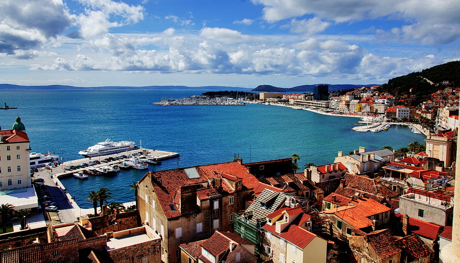 Split: Am Hafen