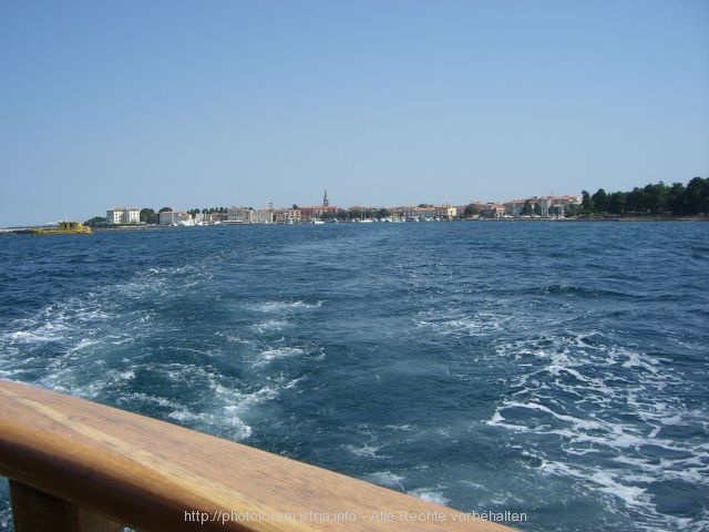 Blick auf porec