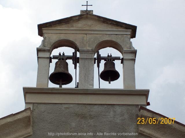 ROVINJSKO SELO > St. Antonius Abt > Glockenturm
