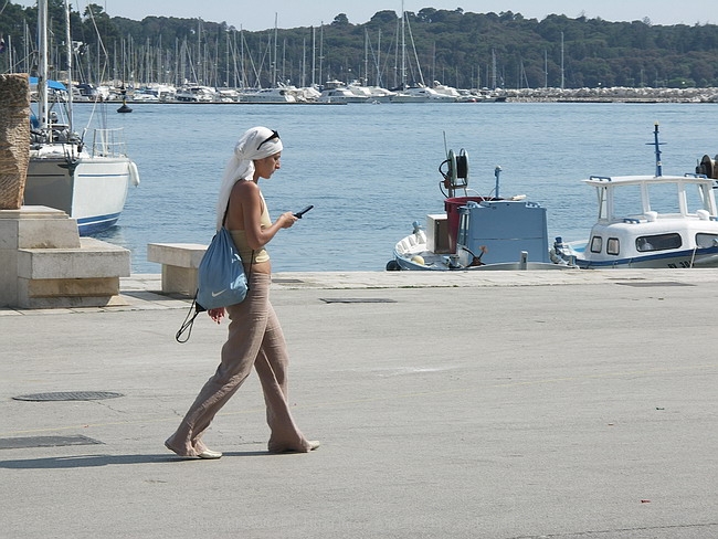 ROVINJ > Hafen > Blick auf den Hafen :))