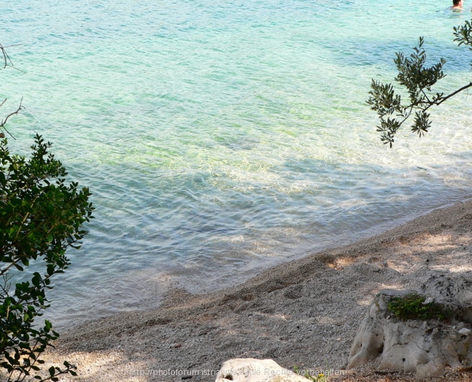 Edler Strand von Rovinj