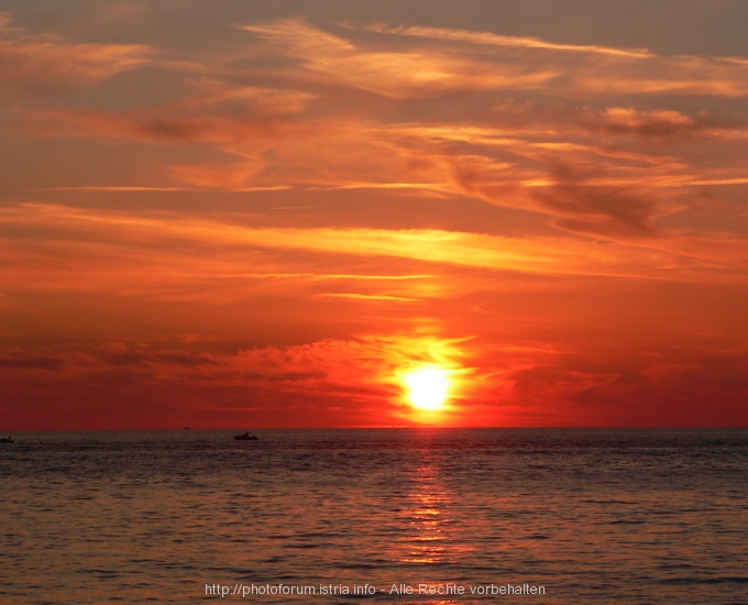 Traumhafter Sonnenuntergang