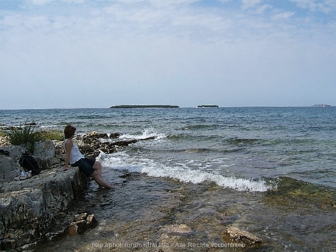 Rovinj > römische Zisterne > Südlich CP Polari