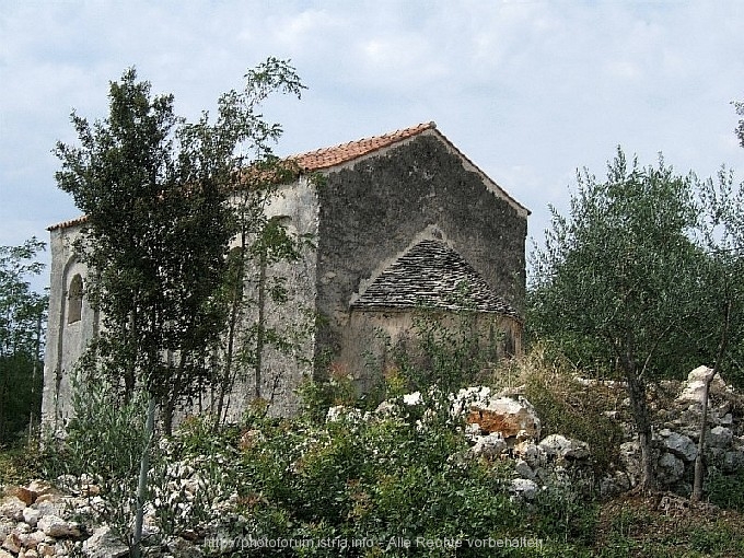 Sveti Kristofor > Kapelle Nähe Rovinj