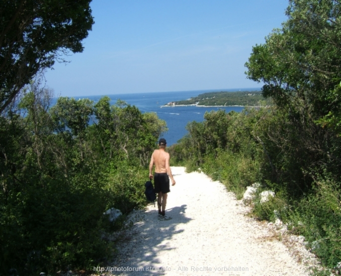 Rovinj > Valalta > Rundwanderweg