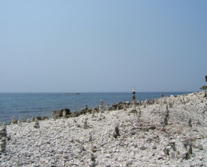 Rovinj > Zlatni Rt. > Strandabschnitt