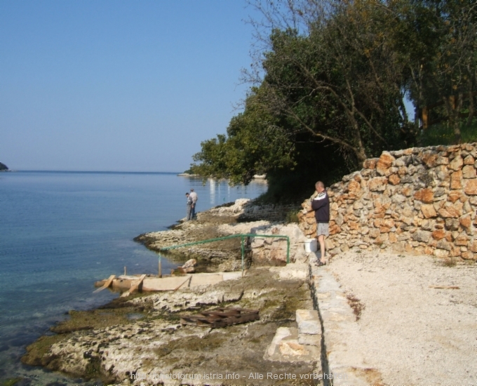 Rovinj > Valalta > Strandimpressionen