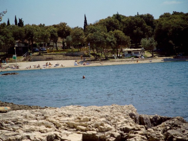 Rovinj - Region >Am Strand von Valalta> Pfingsten 2005