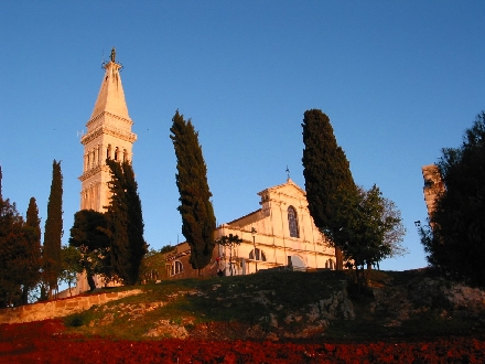 ROVINJ > Basilika Sveta Eufemija > Abendstimmung