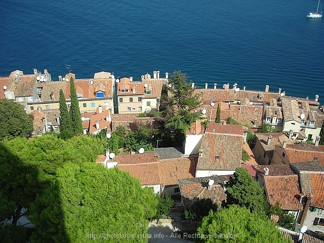 ROVINJ > Sv. Eufemija > Ausblick vom Glockenturm 6