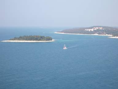 ROVINJ > Basilika Sveta Eufemija > Ausblick vom Glockenturm