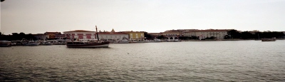 POREC > Hafen > vom Meer aus gesehen