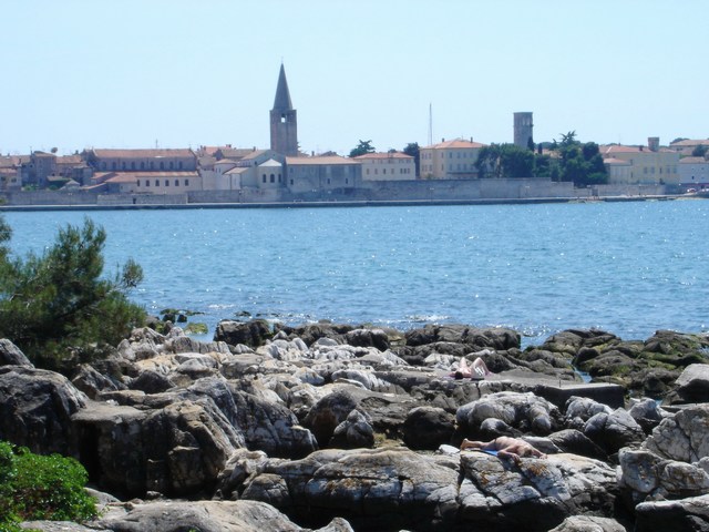 Blick auf Porec