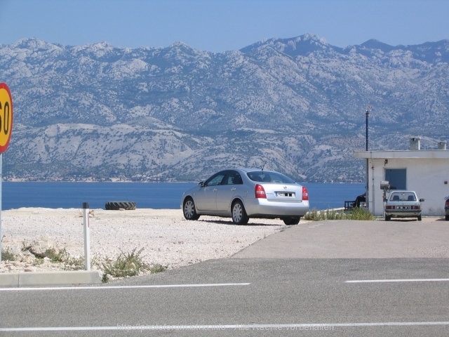 VELEBITSKI KANAL > vor Otok Pag (Paški most) mit Velebit