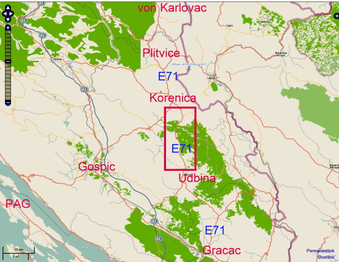 D1 E71 Karlovac Gracac