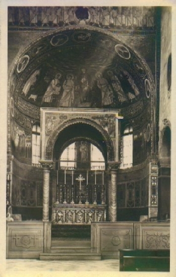 POREC > Alte Postkarte > Euphrasius-Basilika - Altarnische