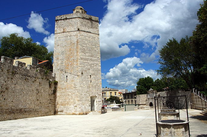 Zadar - Turm des Stadtkapitäns