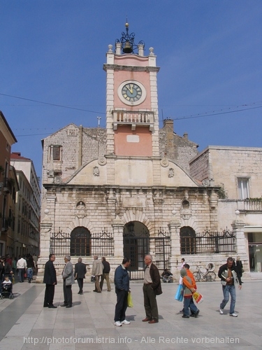 ZADAR > Altstadt > Uhrturm