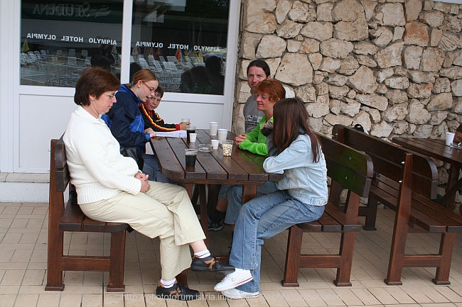 Vodice > Hotel Olympia > Terrasse