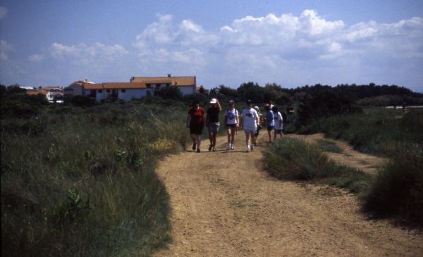 VODICE > Wanderweg nach Tribunj